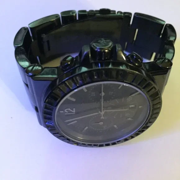 Michael Kors Men's Dylan Black Watch - Picture 3 of 5